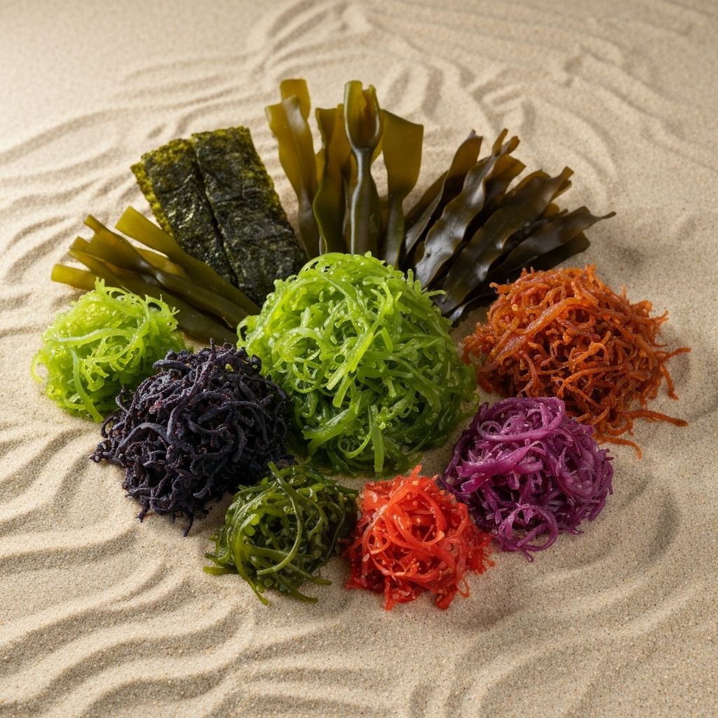 Fresh edible sea vegetables